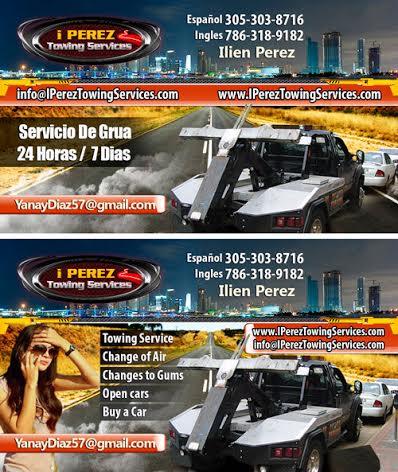 Servicio de grua 24/7 miami fl ,towing grua,servicio de remolque miami fl ,3053038716